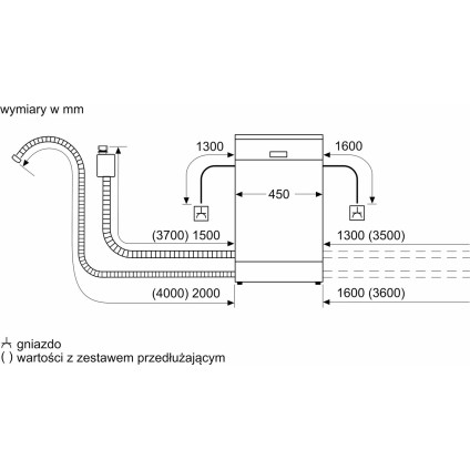 Встраиваемая посудомоечная машина Bosch Serie 2 SPI2HKS42E