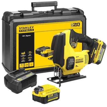 Электролобзик Stanley SFMCS600M2K (с 2-мя АКБ, кейс)