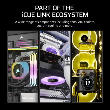 Вентилятор для корпуса Corsair iCUE LINK RX120 MAX RGB Triple Pack CO-9051038-WW