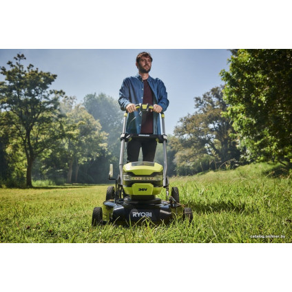 Газонокосилка Ryobi RY36LMMX51A-140 (с 1-им АКБ)