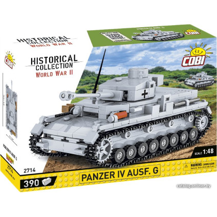 Конструктор Cobi World War II 2714 Panzer IV Ausf.G