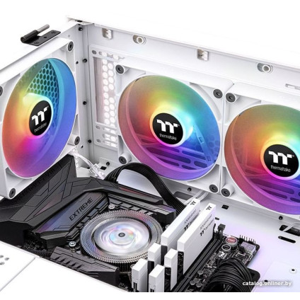 Комплект вентиляторов для корпуса Thermaltake CT140 ARGB White 2-Fan Pack CL-F154-PL14SW-A