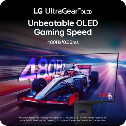Игровой монитор LG UltraGear OLED 27GX790A-B