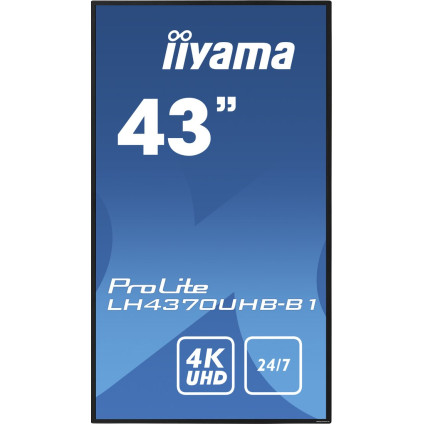 Информационная панель Iiyama ProLite LH4370UHB-B1