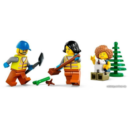 Конструктор LEGO City 60386 Грузовик для переработки отходов