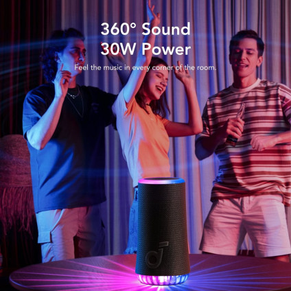 Беспроводная колонка Anker Soundcore Glow (черный)