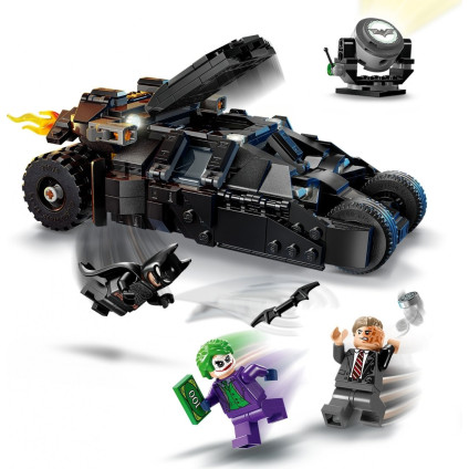 Конструктор LEGO Batman 76303 Бэтмен на Тумблере против Двуликого и Джокера