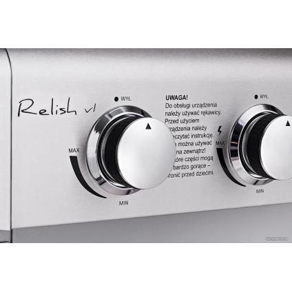 Газовый гриль для дачи Koler Relish v1 Compact (серебристый)