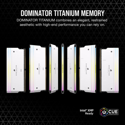 Оперативная память Corsair Dominator Titanium RGB 2x32ГБ DDR5 6000 МГц CMP64GX5M2B6000C30W