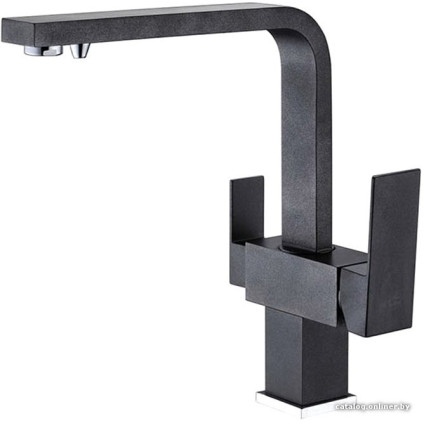 Смеситель Blue Water Taupo черный металлик