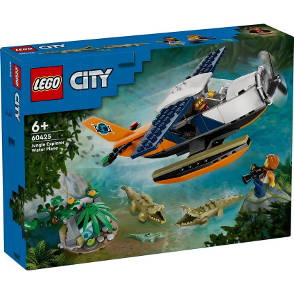 Конструктор LEGO City 60425 Исследование джунглей: Гидроплан