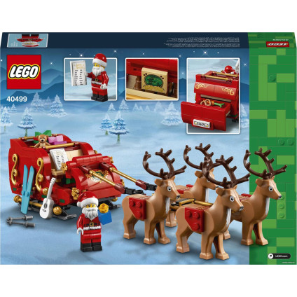 Конструктор LEGO 40499 Сувенирный набор Сани Деда Мороза