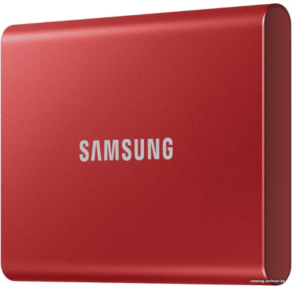 Внешний накопитель Samsung T7 500GB (красный)