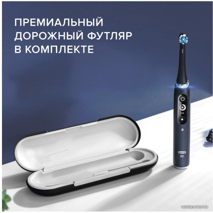 Комплект зубных щеток Oral-B iO 7 Duo (черный/белый) 4210201363040