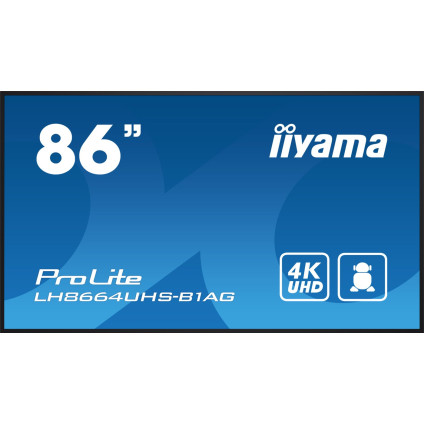 Информационная панель Iiyama ProLite LH8664UHS-B1AG