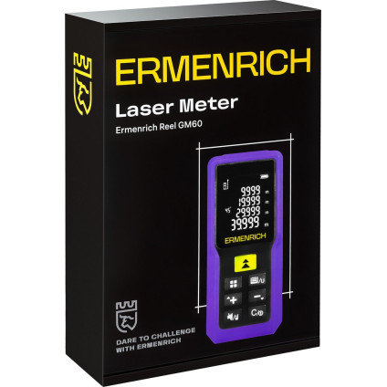 Лазерный дальномер Ermenrich Reel PRO GM60 84645