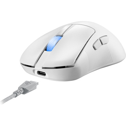 Игровая мышь ASUS ROG Keris II Ace Moonlight White