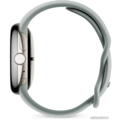 Умные часы Google Pixel Watch 2 LTE (золотистый шампань/лесной орех, спортивный силиконовый ремешок)