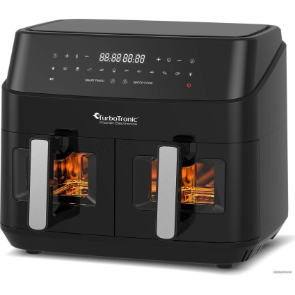 Аэрогриль (аэрофритюрница) TurboTronic TT-DAF6W (черный)