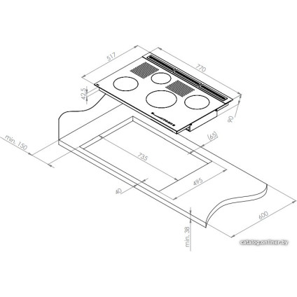 Варочная панель Solgaz Optimex 4+2
