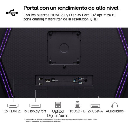 Игровой монитор LG UltraGear 27GS95QX-B