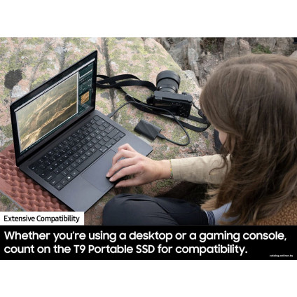 Внешний накопитель Samsung T9 4TB (черный)