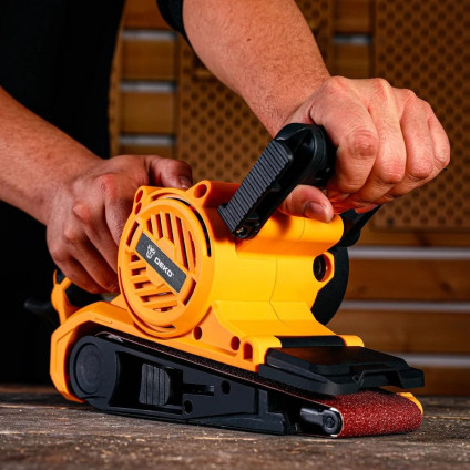 Ленточная шлифмашина Deko DKBS1010G