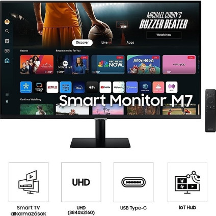 Smart монитор Samsung Smart M7 LS32DM700UUXEN