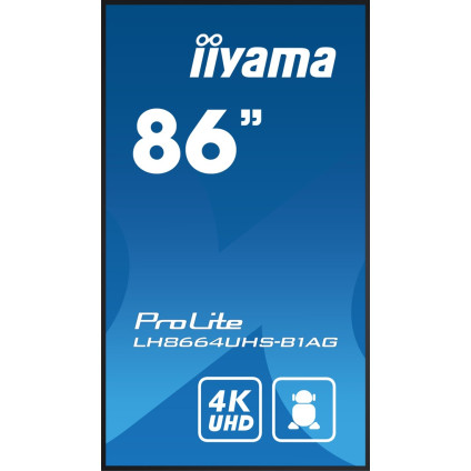 Информационная панель Iiyama ProLite LH8664UHS-B1AG