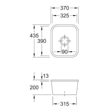 Кухонная мойка Villeroy & Boch Cisterna 45 670402R1