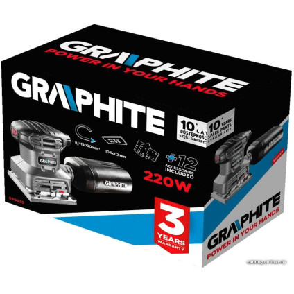 Виброшлифмашина GRAPHITE 59G320