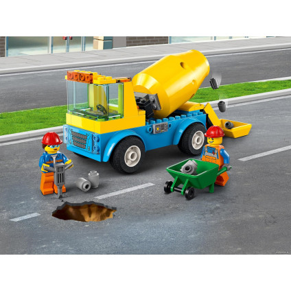 Конструктор LEGO City 60325 Бетономешалка