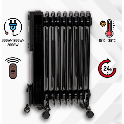 Масляный радиатор Camry CR 7810