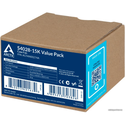 Вентилятор для сервера Arctic S4028-15K (5 шт) ACFAN00274A