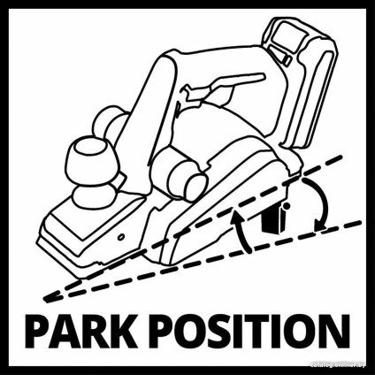 Рубанок Einhell TP-PL 18/3 Li BL-Solo 4345405 (без АКБ)