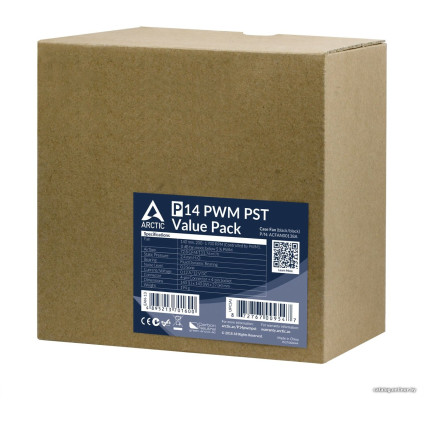 Комплект вентиляторов для корпуса Arctic P14 PWM PST ACFAN00138A (5 шт.)