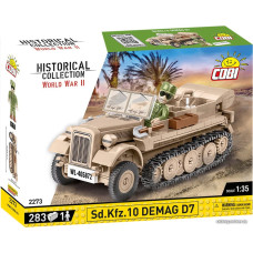 Конструктор Cobi World War II 2273 Sd.Kfz 10 Demag D7