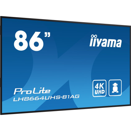 Информационная панель Iiyama ProLite LH8664UHS-B1AG