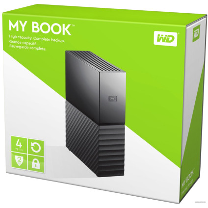 Внешний накопитель WD My Book 4TB [WDBBGB0040HBK]