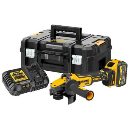 Угловая шлифмашина DeWalt DCG409VST1 (с 1-им АКБ, кейс)