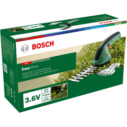 Кусторез + ножницы Bosch Easy Shear 0600833303 (с АКБ)