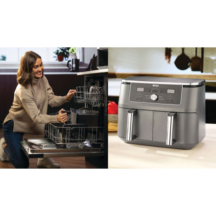 Аэрогриль (аэрофритюрница) Ninja MAX 6-in-1 Dual Zone DZ400EU