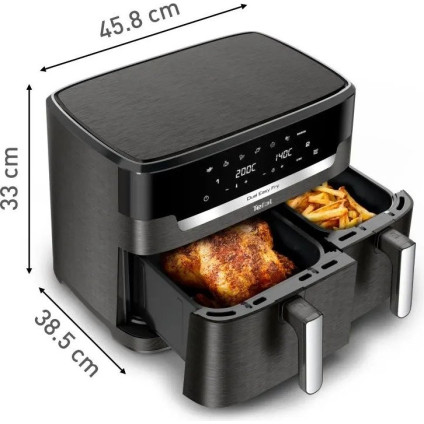 Аэрогриль (аэрофритюрница) Tefal Dual Easy Fry EY942HE0