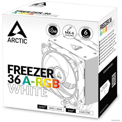 Кулер для процессора Arctic Freezer 36 A-RGB White ACFRE00125A