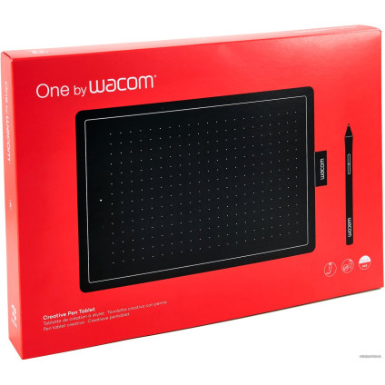 Графический планшет Wacom One by Wacom CTL-672 (средний размер)