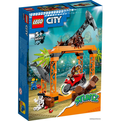 Конструктор LEGO City 60342 Трюковое испытание Нападение акулы