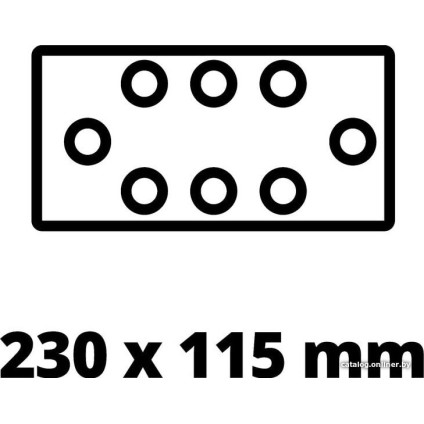Виброшлифмашина Einhell TE-OS 18/230 Li Solo (без АКБ)