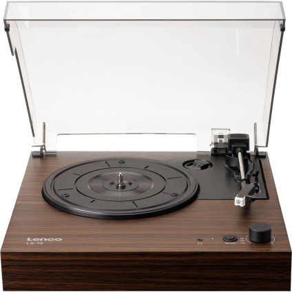 Виниловый проигрыватель Lenco LS-15 (коричневый)