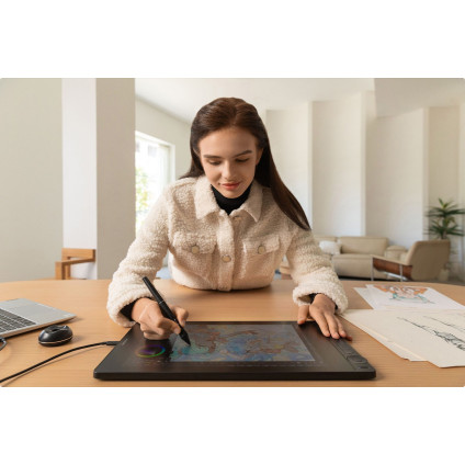 Графический монитор Huion Kamvas 16 Gen 3 GS1563 (черный)