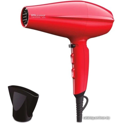 Фен GA.MA Brilliant Ceramic Ion (красный)